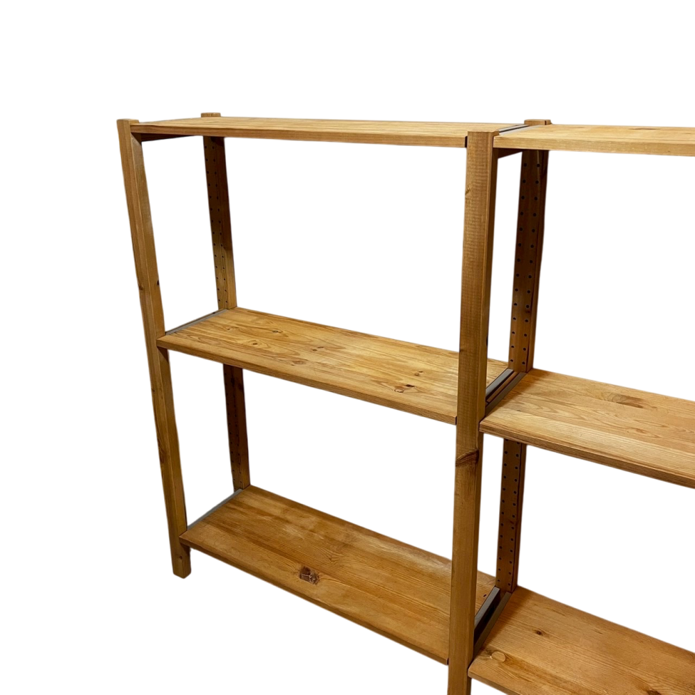 ❮二手❯ 瑞典 IKEA 宜家家居 IVAR 層架組合 松木 30*124*180cm 三層櫃 雙層櫃 層架 書架-細節圖5