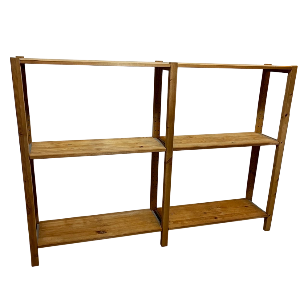 ❮二手❯ 瑞典 IKEA 宜家家居 IVAR 層架組合 松木 30*124*180cm 三層櫃 雙層櫃 層架 書架-細節圖6