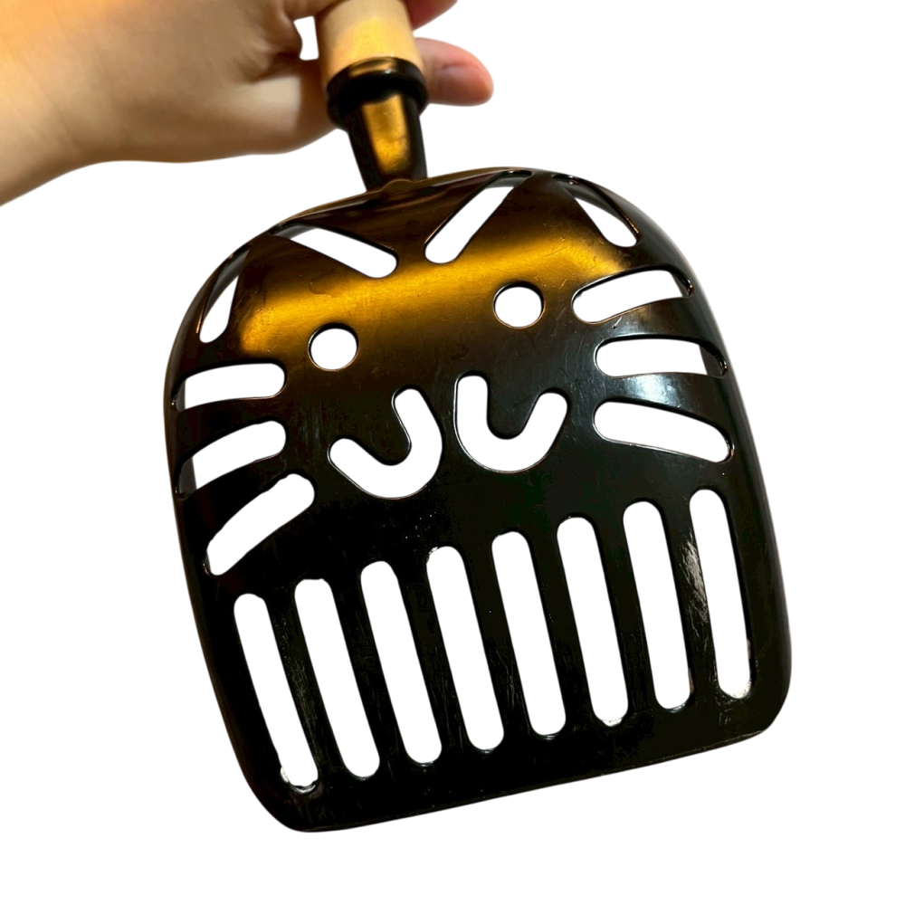 ❮近新❯ 埃及喵神試煉 鏟屎官大賽 ME EXPO CHANCHAO 實木柄塗層貓砂鏟 展昭世界貓咪博覽會 貓砂鏟 貓砂-細節圖4