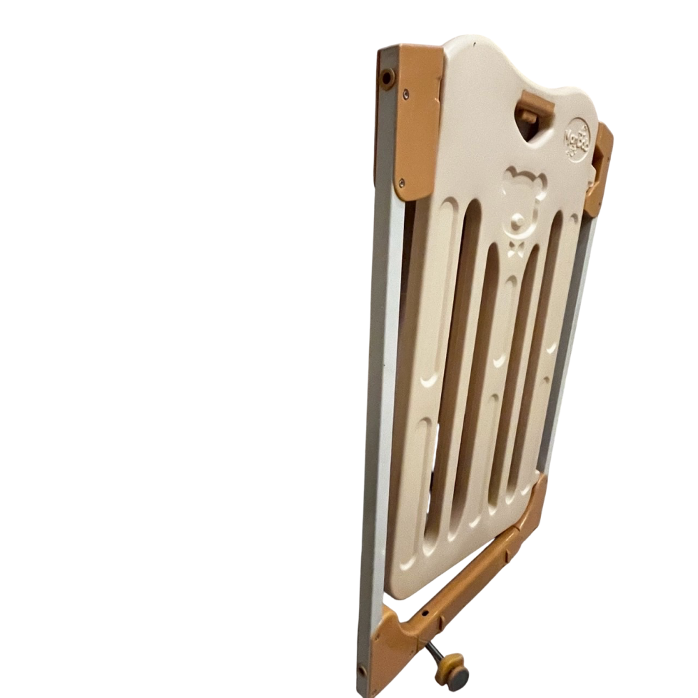 ❮二手❯ The Mam Bab 夢貝比 Bear Gate 小熊幼兒安全門欄 嬰幼兒 寵物安全門欄 柵欄 中大型犬-細節圖2