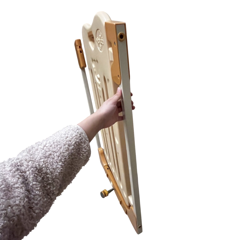 ❮二手❯ The Mam Bab 夢貝比 Bear Gate 小熊幼兒安全門欄 嬰幼兒 寵物安全門欄 柵欄 中大型犬-細節圖3