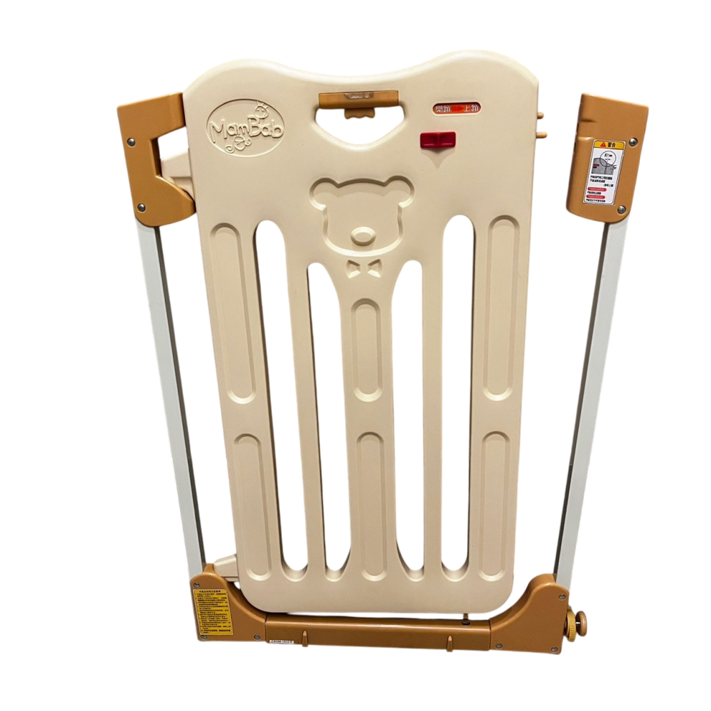 ❮二手❯ The Mam Bab 夢貝比 Bear Gate 小熊幼兒安全門欄 嬰幼兒 寵物安全門欄 柵欄 中大型犬-細節圖8