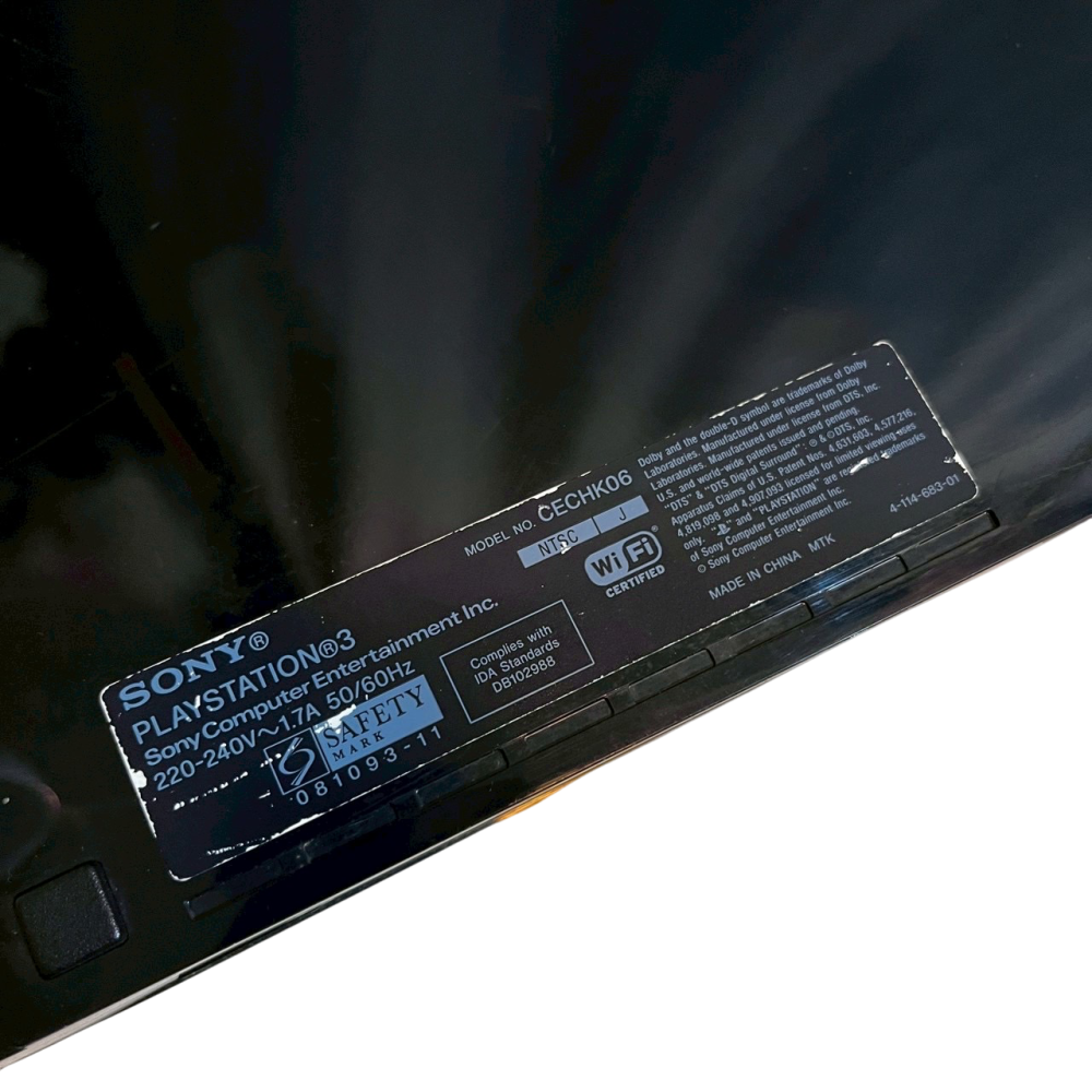 ❮二手❯ 日本 Sony 索尼 Playstation 3 遊戲主機 PS3 CECHK06 Wi-Fi NTSC視訊-細節圖2