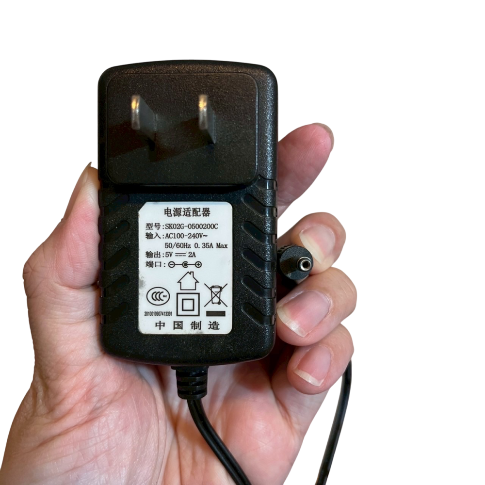 ❮二手❯ SK02G-0500200C 電源供應器 5V 2A 10W 變壓器 空心 孔徑3.5*1.35mm 電源充電-細節圖2