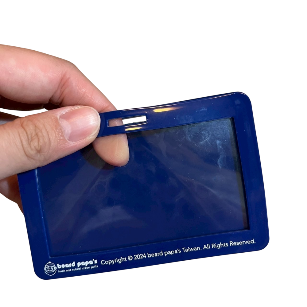 ❮二手❯ beard papa＇s 鬍子爺爺  PAPA行李吊牌 行李吊牌 行李掛牌 防丟 防遺失 行李箱辨識-細節圖3