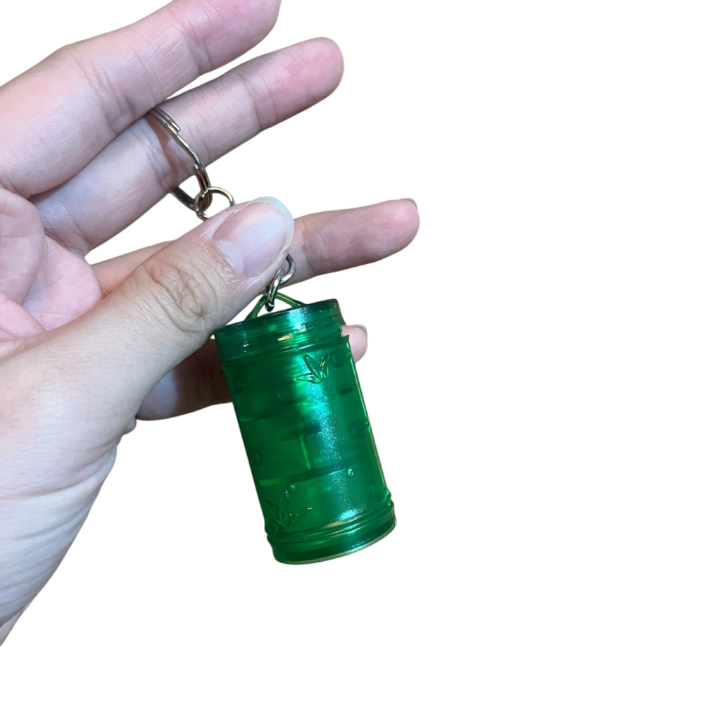 ❮全新❯ 慈濟 Tzu-Chi 靜思書軒 大愛感恩科技 環保LED轉轉愛竹筒鑰匙圈 愛心竹筒吊飾 掛飾 包包吊飾 手電筒-細節圖3