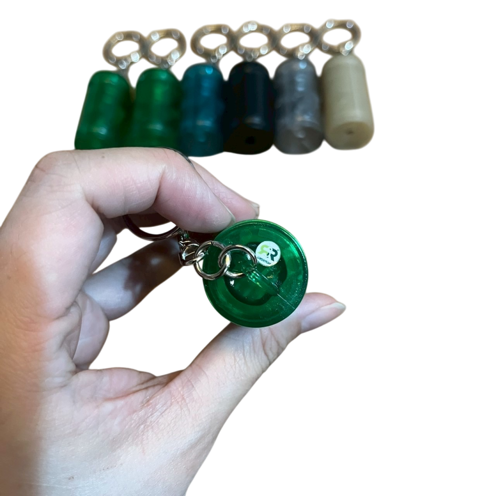 ❮全新❯ 慈濟 Tzu-Chi 靜思書軒 大愛感恩科技 環保LED轉轉愛竹筒鑰匙圈 愛心竹筒吊飾 掛飾 包包吊飾 手電筒-細節圖4