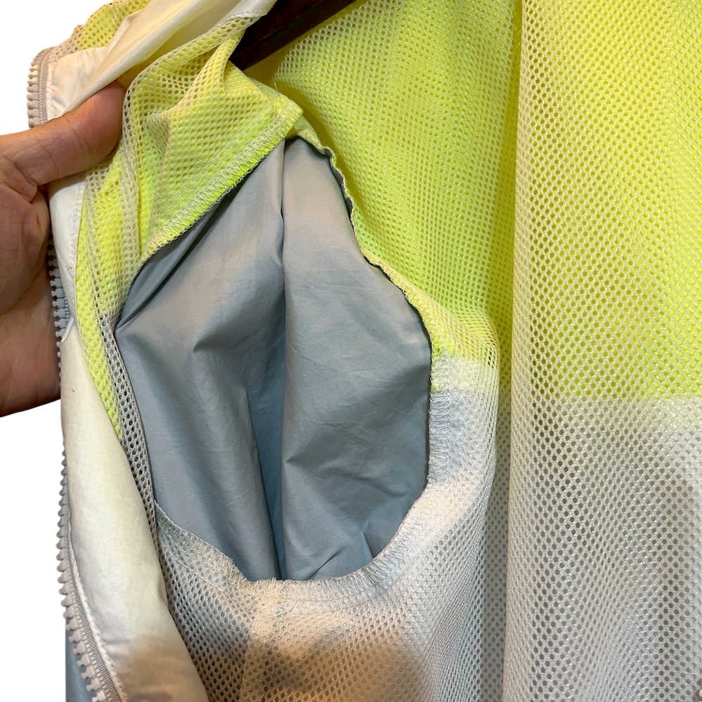 ❮二手❯ 德國 Adidas NEO sample 愛迪達 休閒運動外套 拼接撞色 薄款連帽 戶外機能外套 運動外套-細節圖5