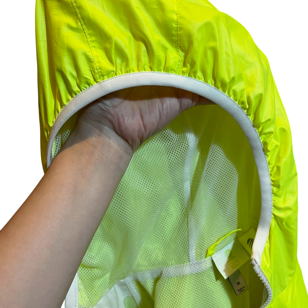 ❮二手❯ 德國 Adidas NEO sample 愛迪達 休閒運動外套 拼接撞色 薄款連帽 戶外機能外套 運動外套-細節圖6