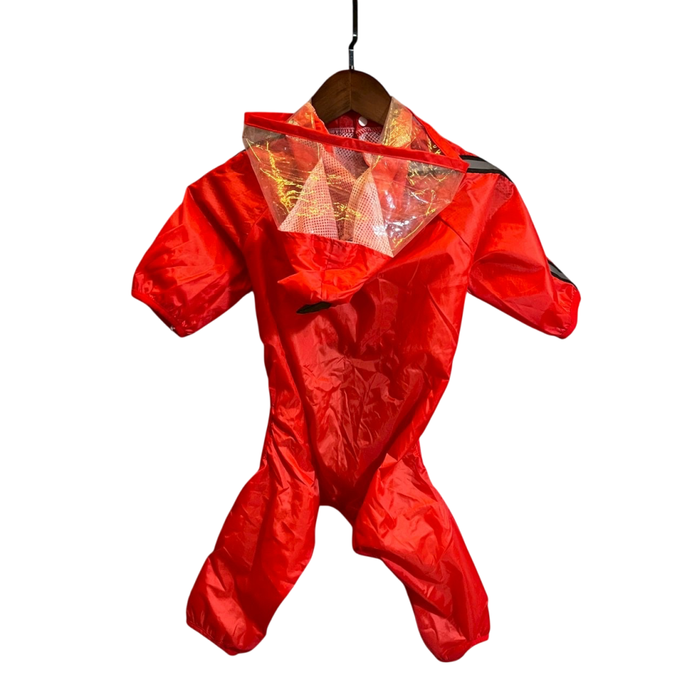 ❮二手❯  Dinosaur 恐龍寵物雨衣 中小型犬 可愛狗狗雨衣 狗雨衣 寵物雨衣 採用防水聚酯纖維材質 有效阻擋雨水-細節圖4