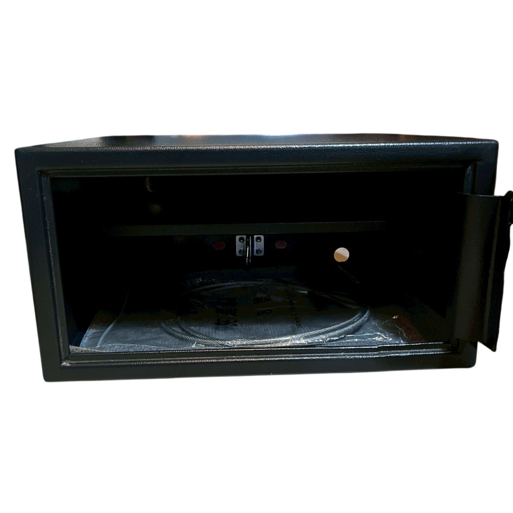 ❮二手❯ 美國 Sentrysafe 金冠 電子數位保險箱 保險櫃 密碼+鑰匙雙重防護 防盜收納 居家辦公必備 現金金條-細節圖4