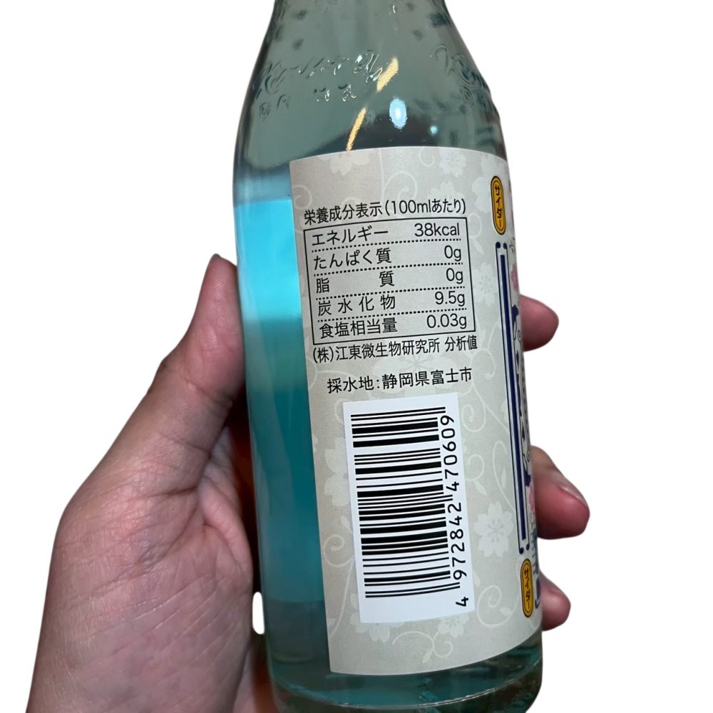 ❮全新❯ 日本KIMURA DRINK 木村飲料 富士山汽水 240ml 富士山萬年水使用 經典蘇打 絕美淡藍色-細節圖4