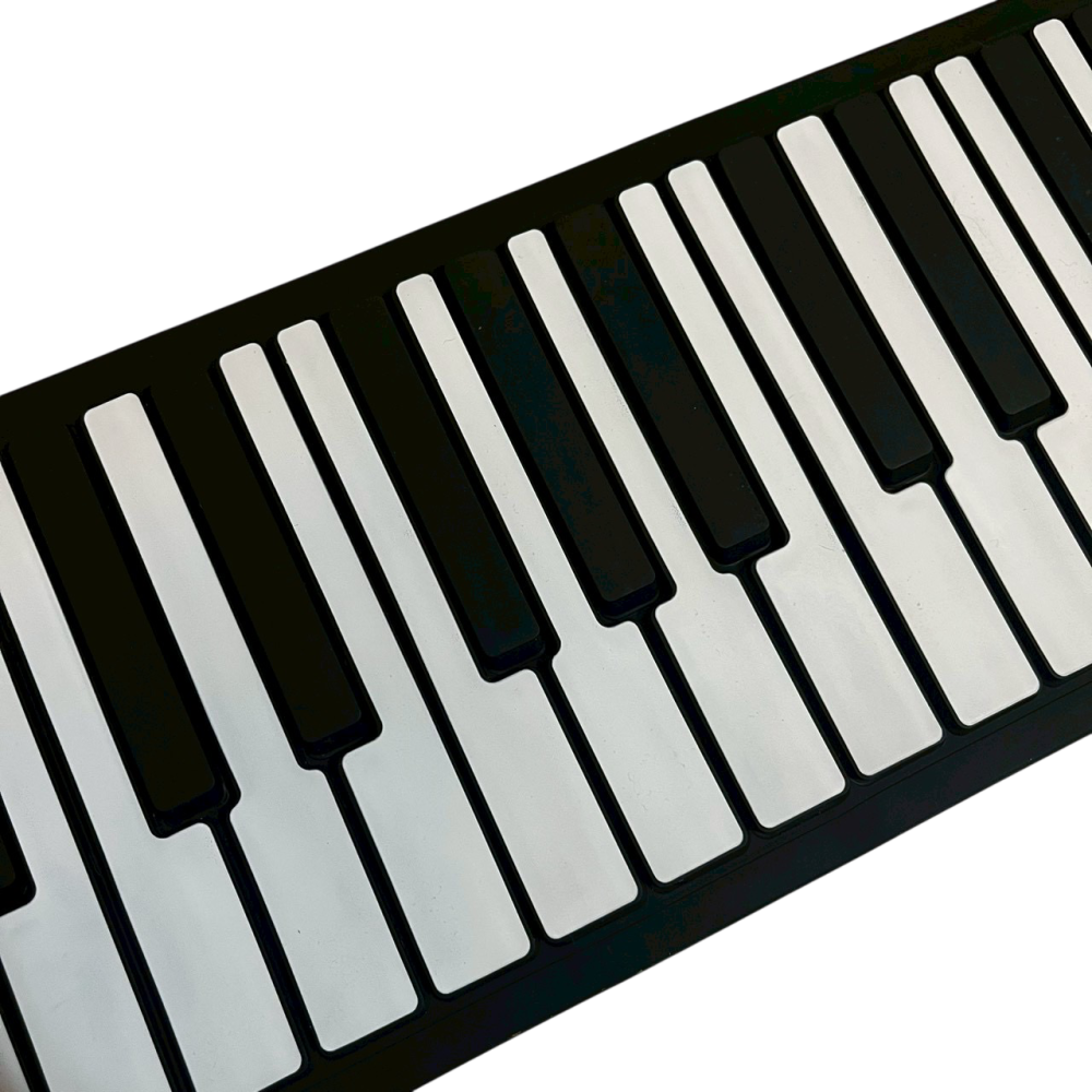 ❮二手❯ 88鍵 加厚專業版 手捲鋼琴 電子鋼琴 摺疊鋼琴 附延音踏板 藍牙連接 MIDI 軟鋼琴 鋼琴練習 禮物-細節圖5
