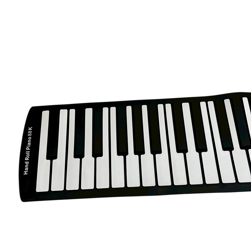 ❮二手❯ 88鍵 加厚專業版 手捲鋼琴 電子鋼琴 摺疊鋼琴 附延音踏板 藍牙連接 MIDI 軟鋼琴 鋼琴練習 禮物-細節圖7