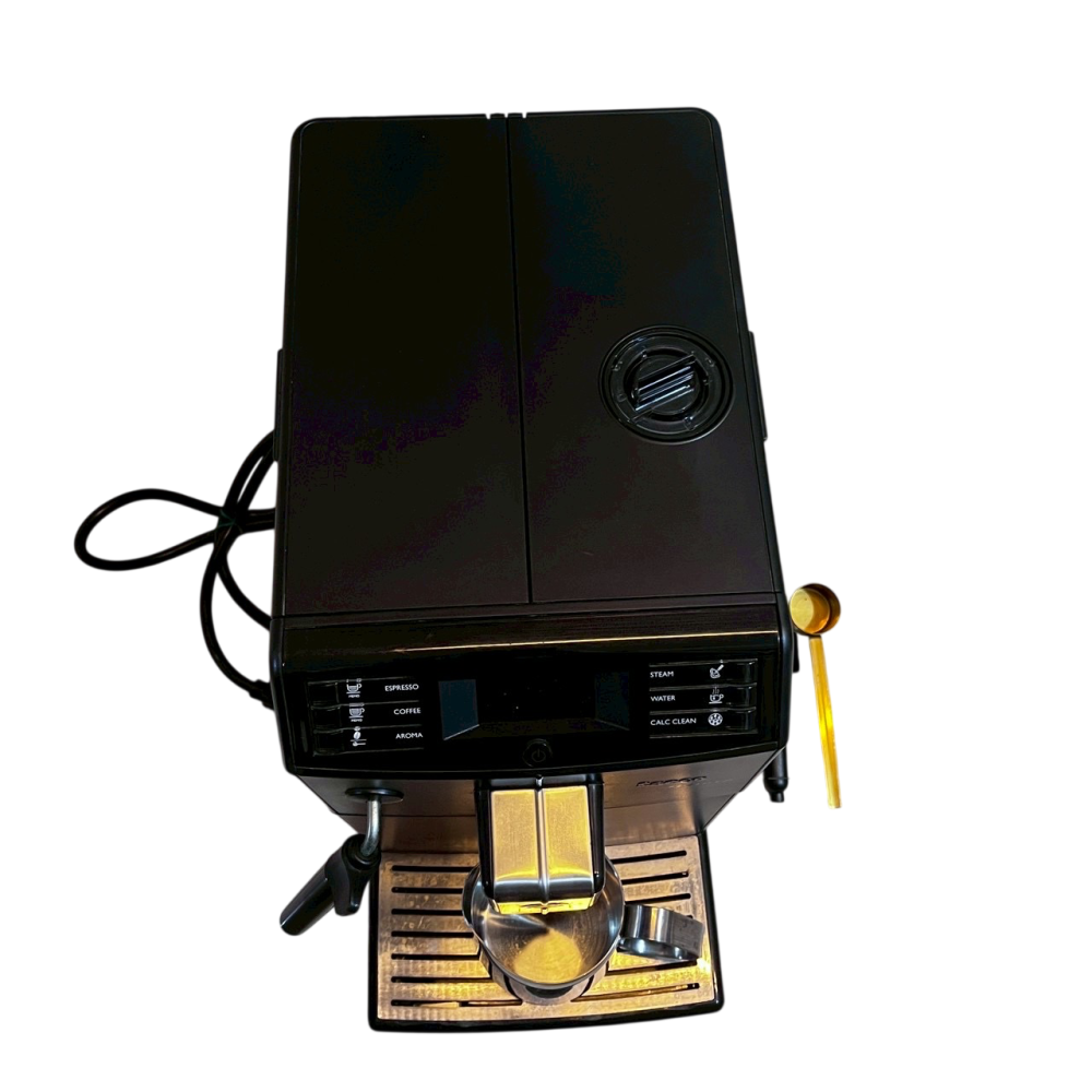 ❮二手❯ 義大利 Saeco Minuto 全自動義式咖啡機 HD8761 經典黑 義大利設計 陶瓷研磨 拉花杯-細節圖9