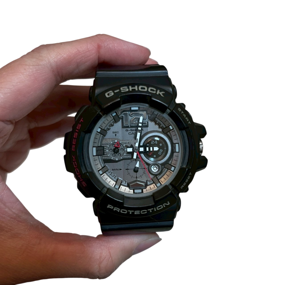 ❮二手❯ 日本 CASIO 卡西歐 G-SHOCK GAC-110-1A 機械感三眼指針男錶 防水200米 抗磁防震-細節圖8