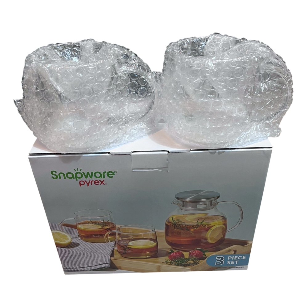 ❮全新❯ 美國 CORNING 康寧 SNAPWARE 淨漾耐熱玻璃水壺組 1600ml 大容量 304不鏽鋼蓋-細節圖2