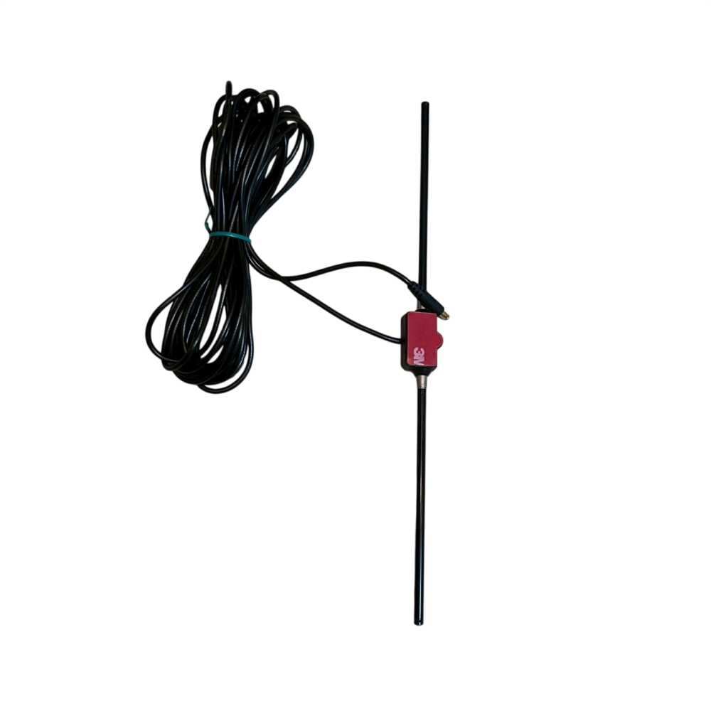 ❮全新❯ 通用型 車用 數位電視 天線 廣播 增強 接收器 車載 影音 系統 主機 專用 3M 背膠 隱藏式 黑色-細節圖2