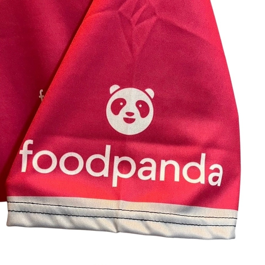 ❮近新❯ 德國 foodpanda 外送員專用短袖上衣 官方原廠制服 排汗透氣 T 恤 2XL 尺寸 外送裝備-細節圖2