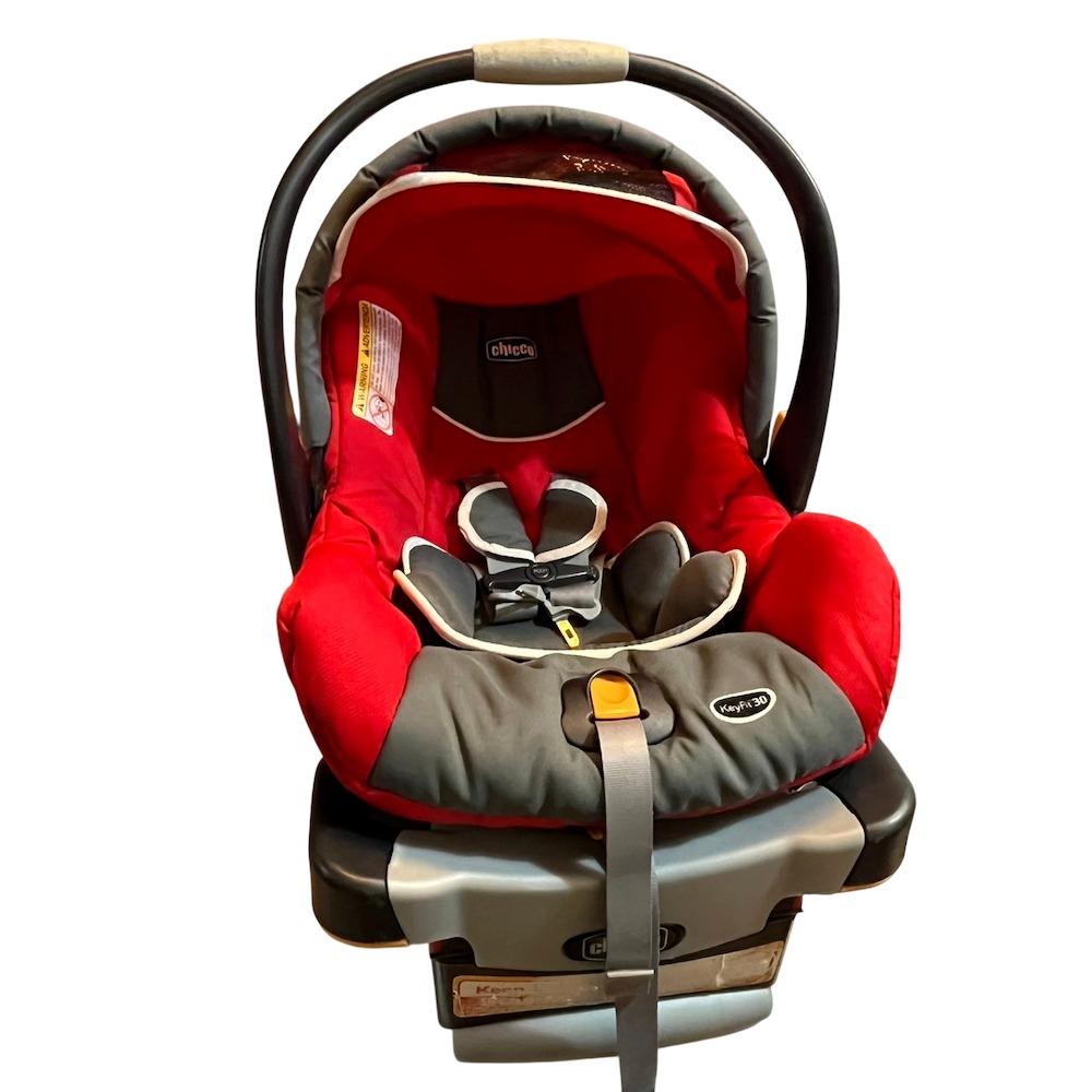 ❮二手❯ 義大利 chicco Key Fit 手提汽車安全搖籃座椅 提籃汽座 嬰兒推車相容 幼童用座椅 經典防護版-細節圖6