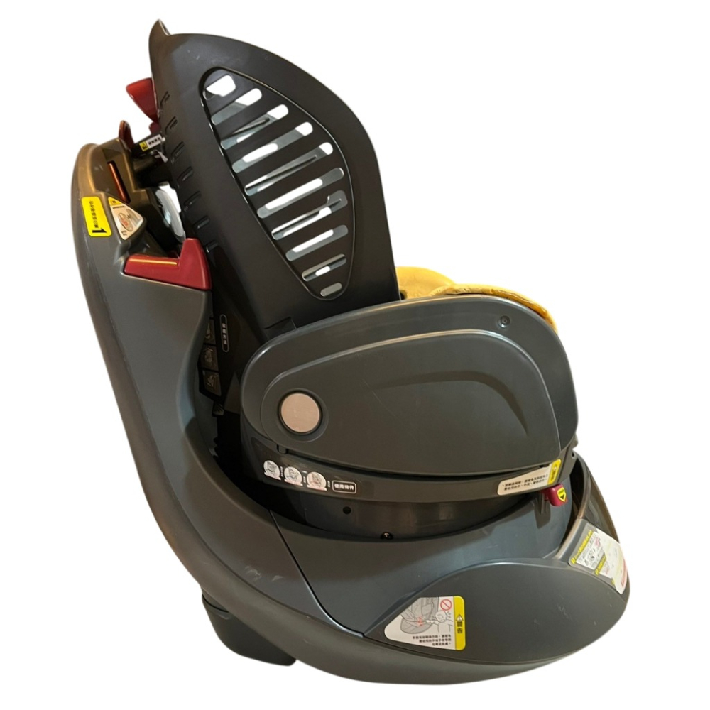❮二手❯ 日本 Aprica Fladea DX 汽車用兒童保護裝置 平躺型安全座椅 360度旋轉 BSMI認證 R41-細節圖2