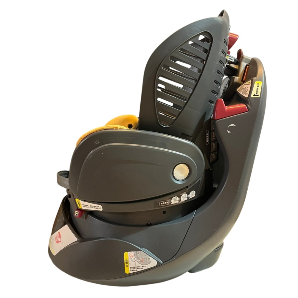 ❮二手❯ 日本 Aprica Fladea DX 汽車用兒童保護裝置 平躺型安全座椅 360度旋轉 BSMI認證 R41-細節圖5