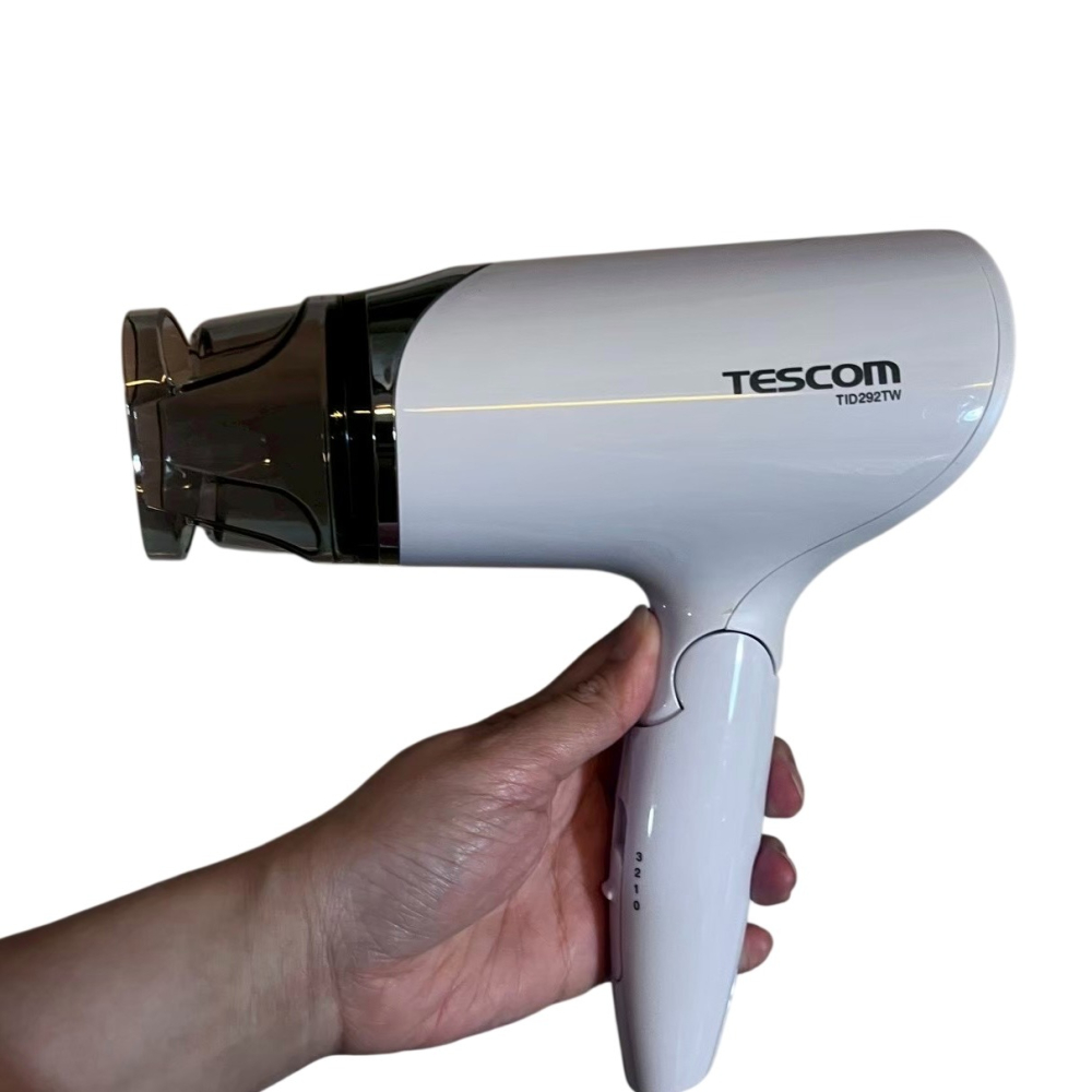 ❮二手❯ 日本 TESCOM 大風量負離子吹風機 TID292TW 輕量設計、快速乾髮 2022年製 二手良品-細節圖9