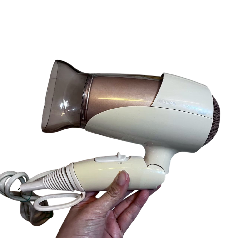 ❮二手❯ 荷蘭 PHILIPS 飛利浦 專業級沙龍負離子吹風機 HP8232 強勁風力、溫控護髮｜經典白金配色-細節圖6