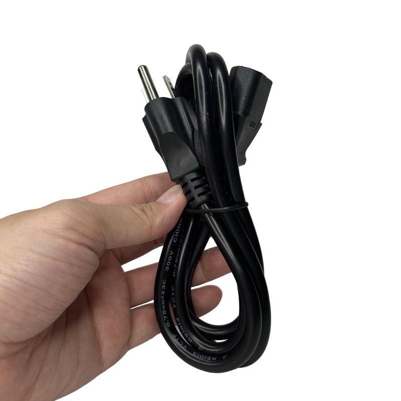 ❮二手❯ 標準 3 Pin 電腦主機電源線 (C13) 1.8米/1.5米、純銅線芯、加粗防護、顯示器/印表機通用｜二手-細節圖2