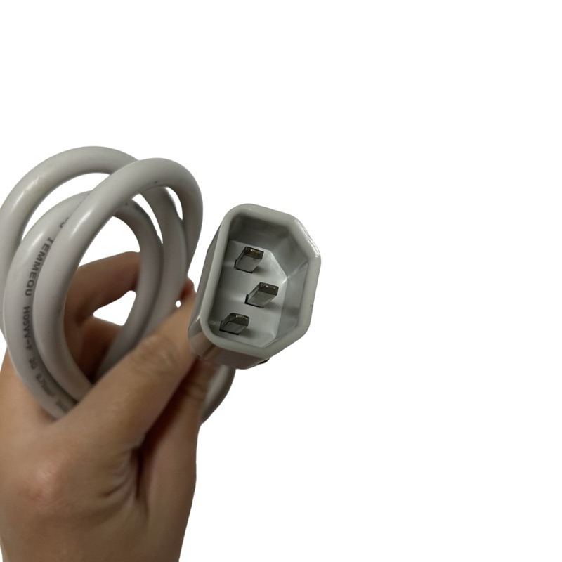 ❮二手❯ I-SHENG 愛盛 3 Pin 電源延長線 (公對母)｜三孔主機/顯示器專用、1.8米、加粗純銅芯-細節圖3