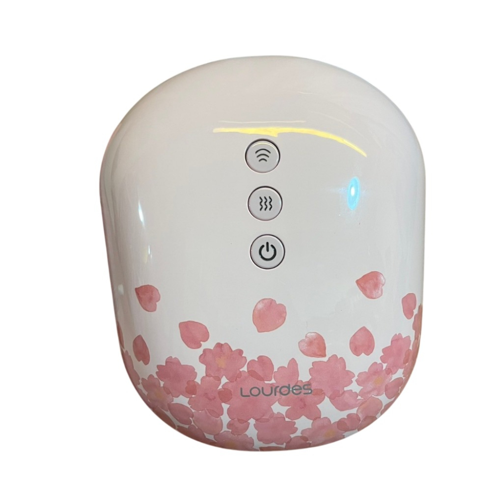 ❮二手❯ 日本 Lourdes 日系煥采手部按摩器 AX-HXL1805 櫻花限定版 溫熱氣壓 手指/手掌按摩機 公司貨-細節圖7
