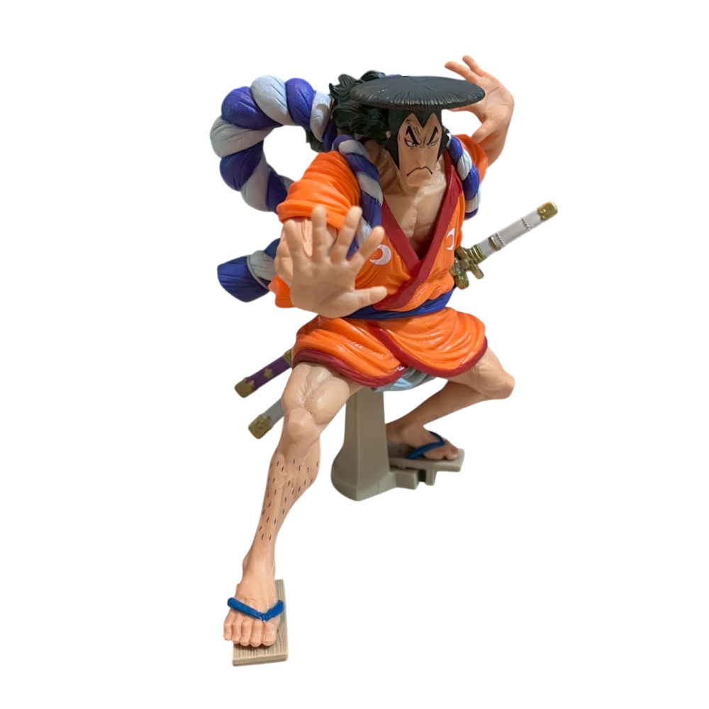 ❮二手❯ 日本 ONE PIECE 航海王 光月御殿 King of Artist系列坐姿公仔景品模型 一番賞 動漫公仔-細節圖2