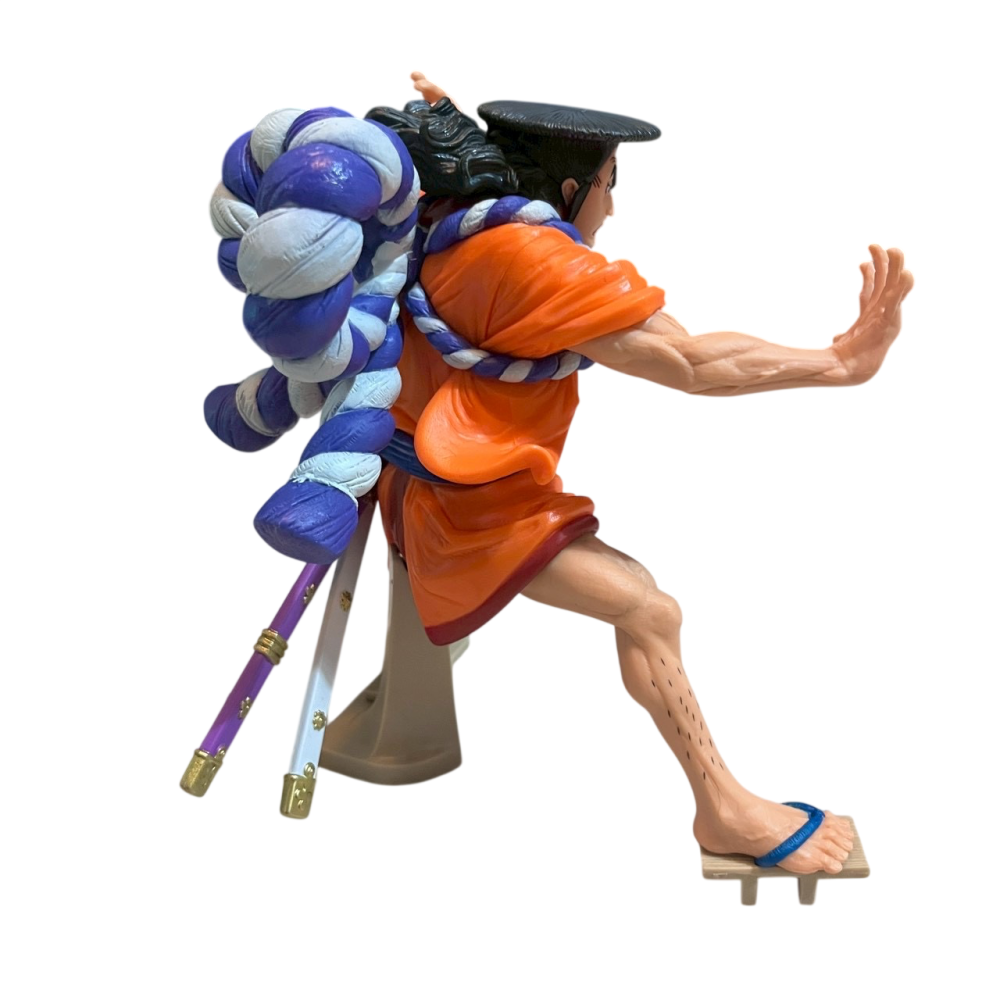 ❮二手❯ 日本 ONE PIECE 航海王 光月御殿 King of Artist系列坐姿公仔景品模型 一番賞 動漫公仔-細節圖3