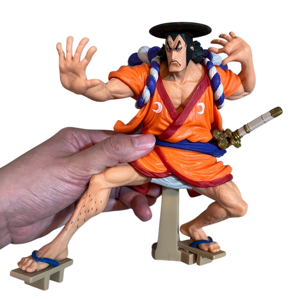 ❮二手❯ 日本 ONE PIECE 航海王 光月御殿 King of Artist系列坐姿公仔景品模型 一番賞 動漫公仔-細節圖7