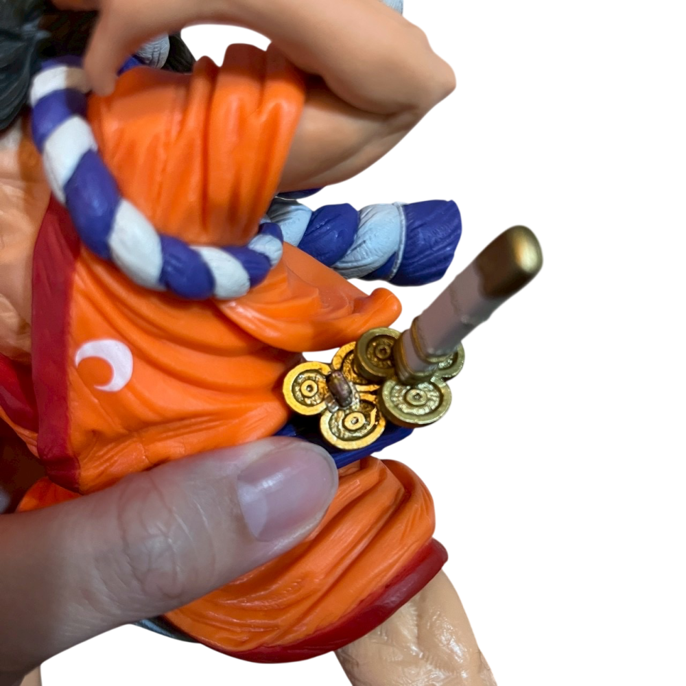 ❮二手❯ 日本 ONE PIECE 航海王 光月御殿 King of Artist系列坐姿公仔景品模型 一番賞 動漫公仔-細節圖8