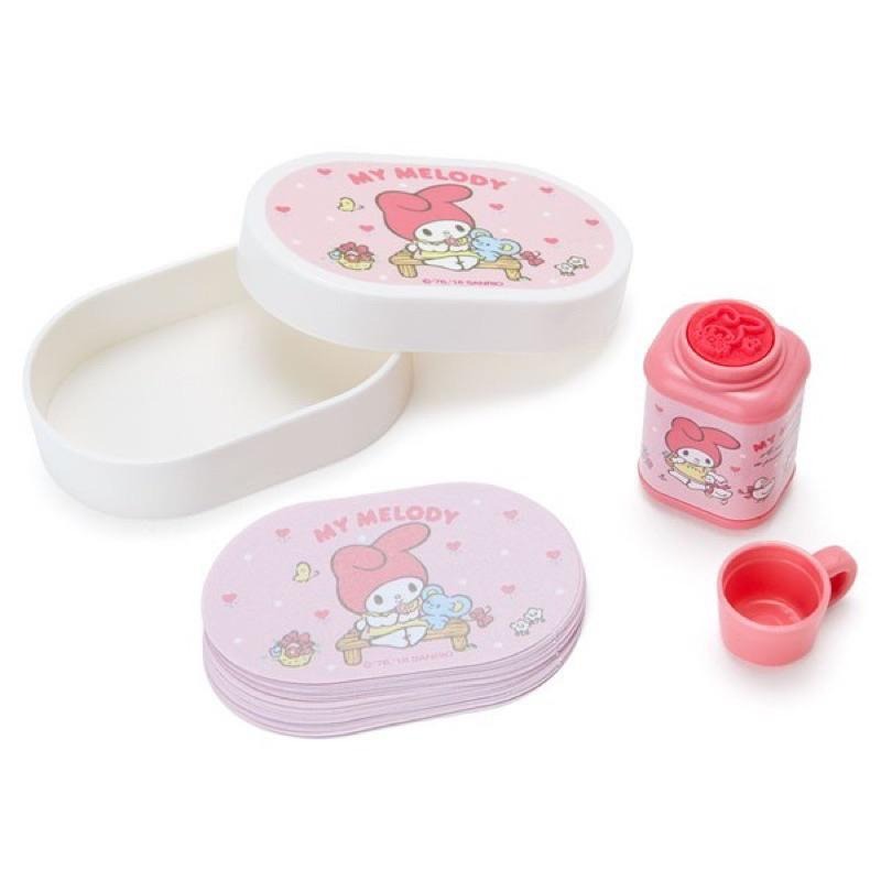 <現貨>日本 三麗鷗 My Melody 便當造型文具組-細節圖2