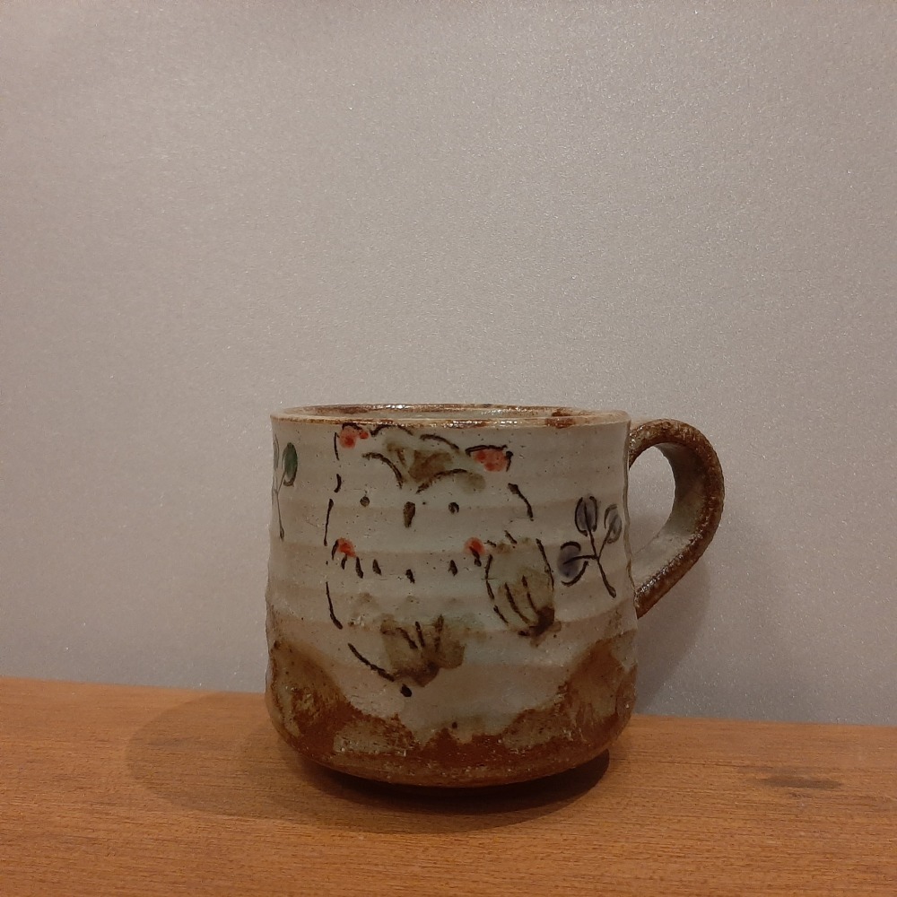 〔那那勇選品〕手繪可愛動物馬克杯 -日本製-細節圖6