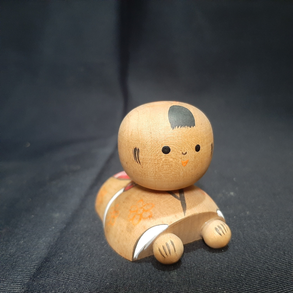〔那那勇選品〕嬰兒木芥子置物-日本製老件-細節圖2