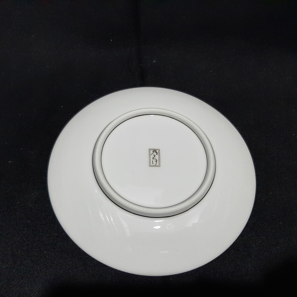 〔那那勇選品〕乃りたけNoritake櫻花銀粉白瓷甜品皿 - 日本製-細節圖2