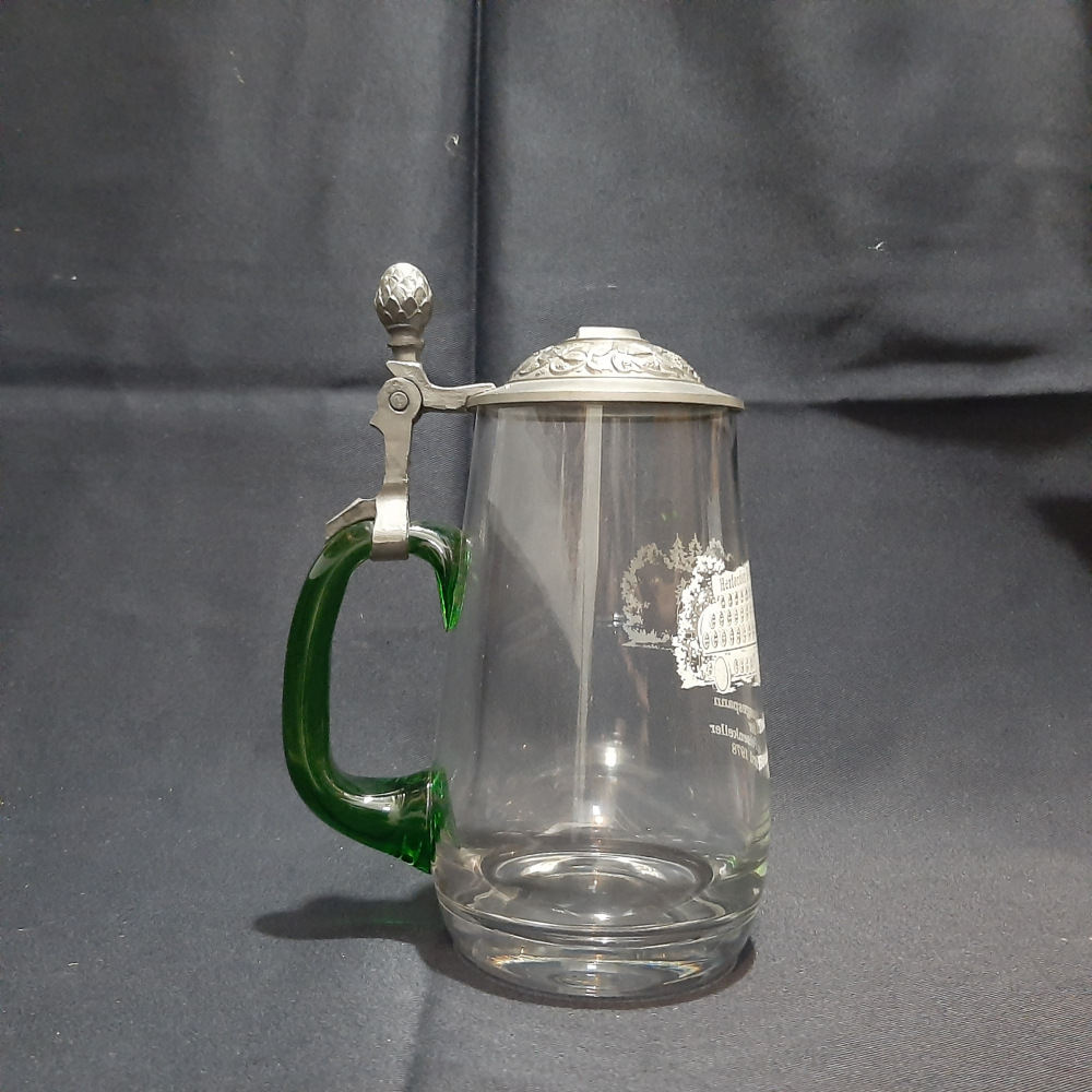 〔那那勇選品〕德國錫蓋1978年紀念啤酒杯 - 歐洲製老件-細節圖3
