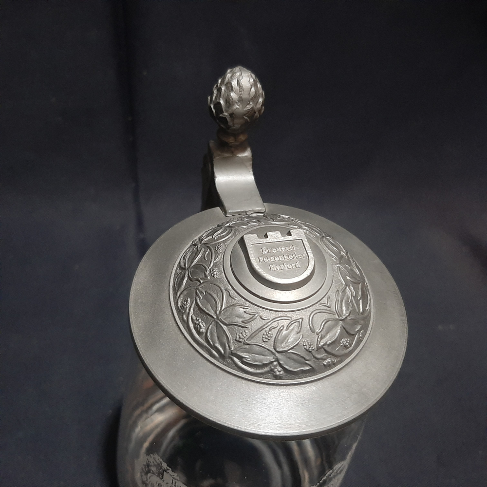 〔那那勇選品〕德國錫蓋1978年紀念啤酒杯 - 歐洲製老件-細節圖5