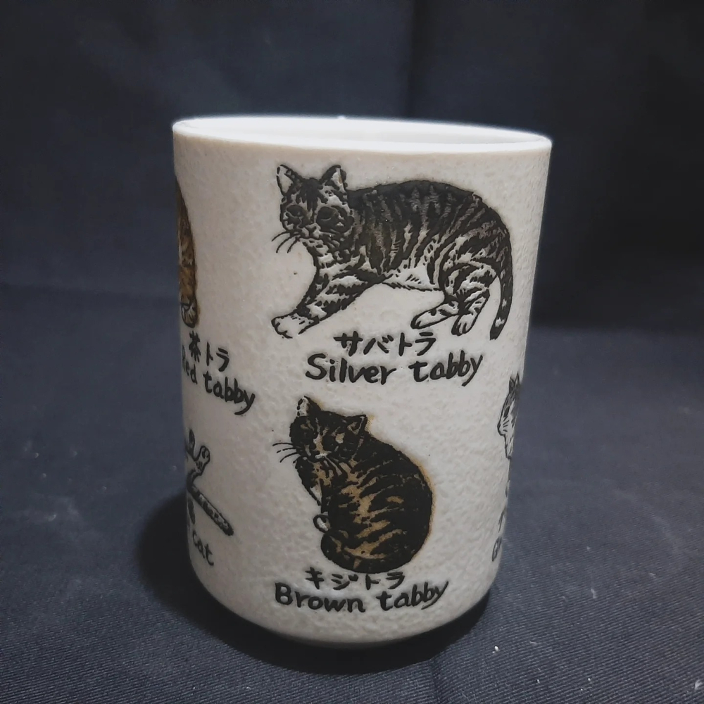 〔那那勇選品〕日本貓手握杯 輕量陶 - 日本製-細節圖4