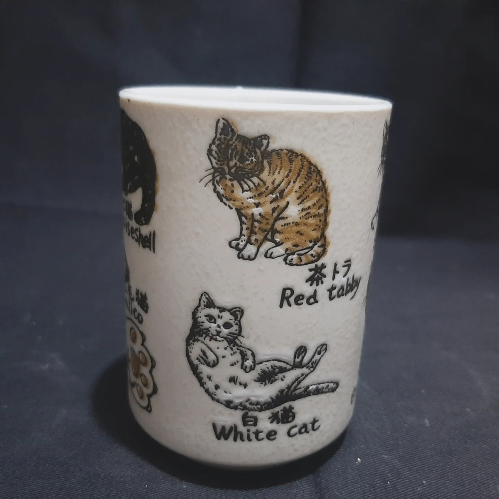 〔那那勇選品〕日本貓手握杯 輕量陶 - 日本製-細節圖5