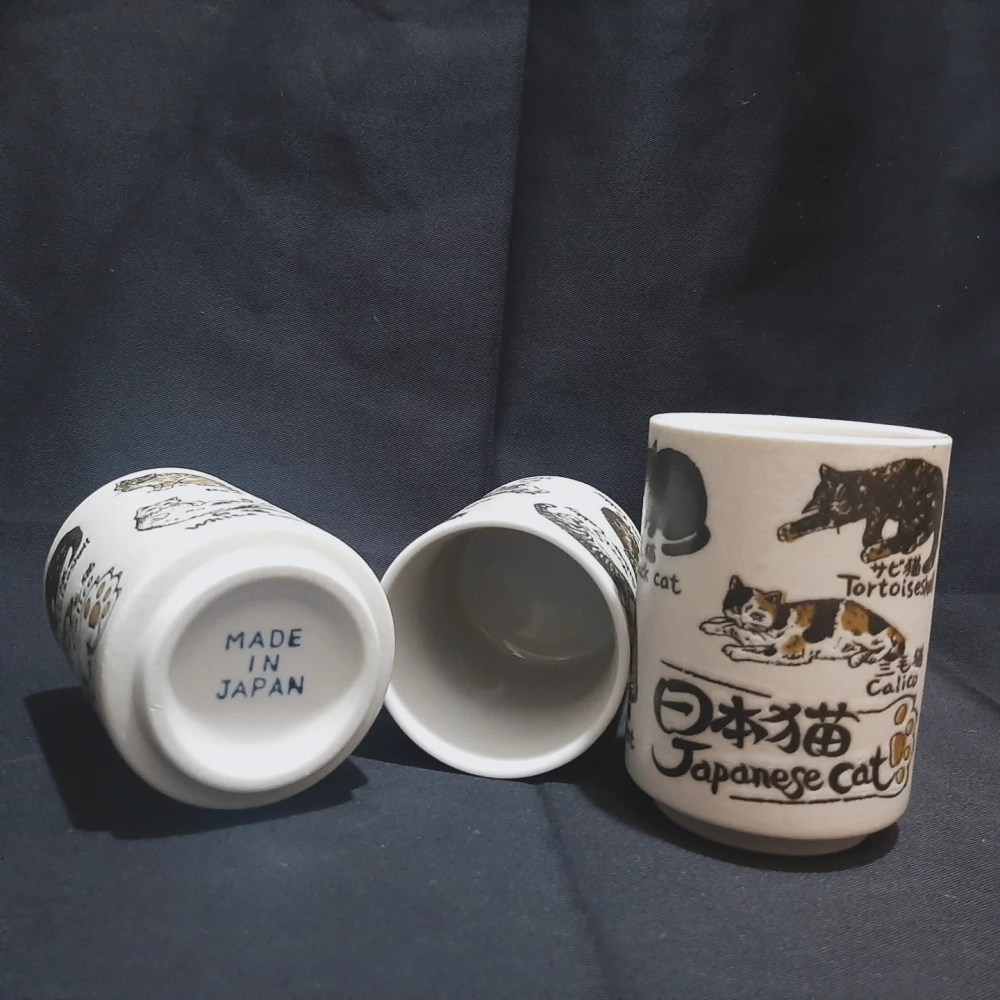 〔那那勇選品〕日本貓手握杯 輕量陶 - 日本製-細節圖6