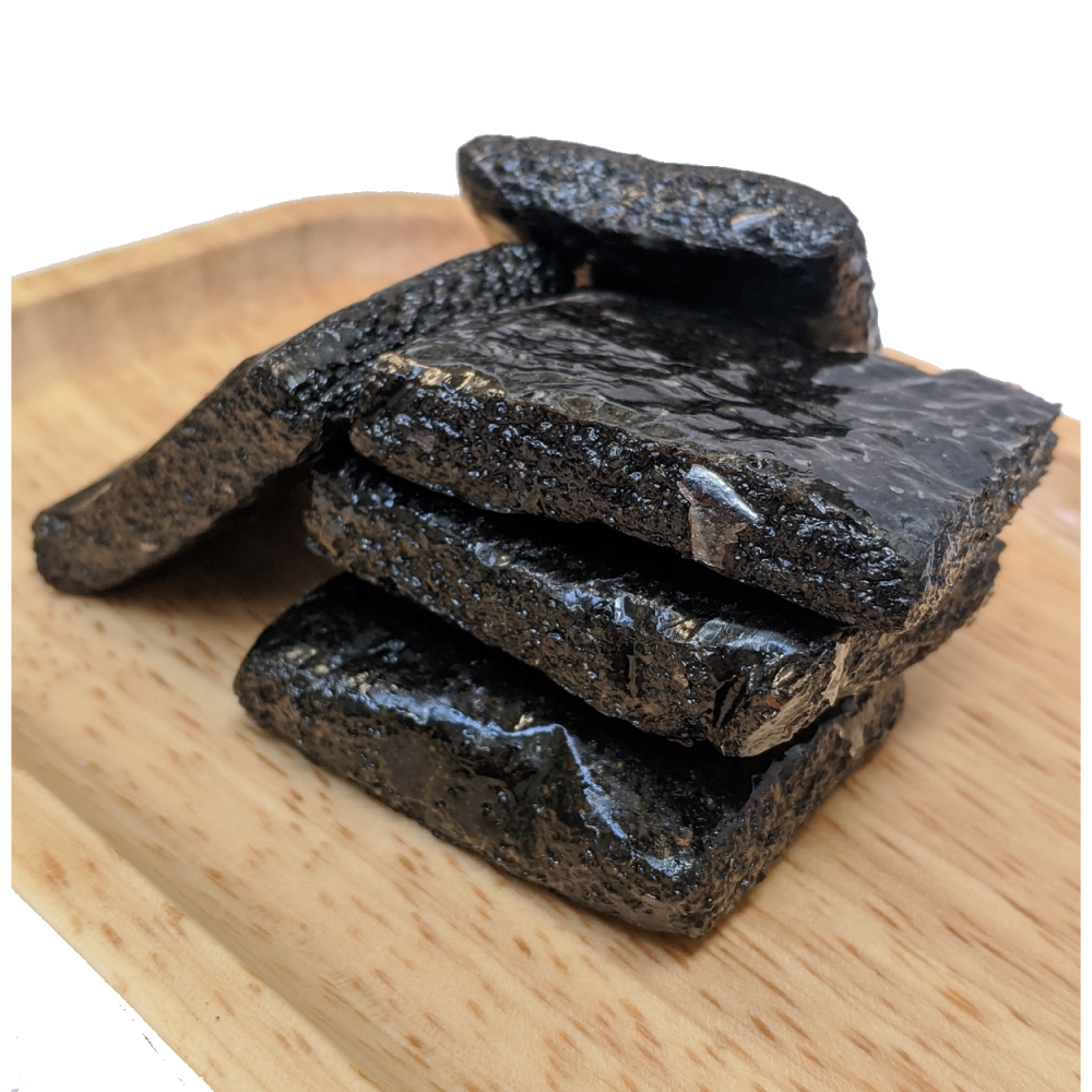 黑芝麻糕 【三寶熊】芝麻糕 純手工黑芝麻糕  零食 300克/500克 全素 養生厚芝麻軟糕 芝麻糖 傳統零食 甜點-細節圖5