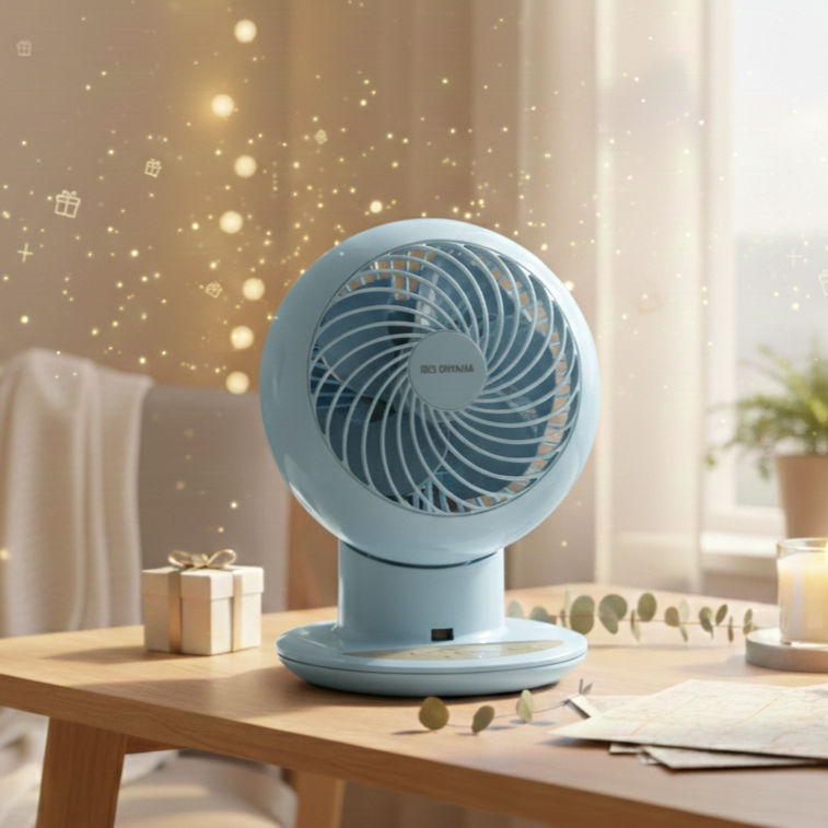 IRIS OHYAMA 6吋空氣室內循環扇 PCF-SC15T 粉/藍-細節圖3