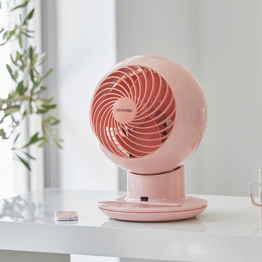 IRIS OHYAMA 6吋空氣室內循環扇 PCF-SC15T 粉-細節圖2