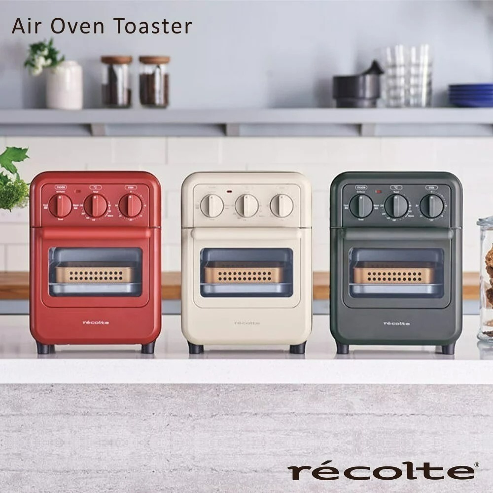RECOLTE Air Oven Toaster 氣炸烤箱 RFT-1 經典紅/奶油白/磨砂灰-細節圖2