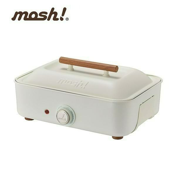 【618好禮限時購】MOSH! 電烤盤 白 M-HP1 IV-細節圖2