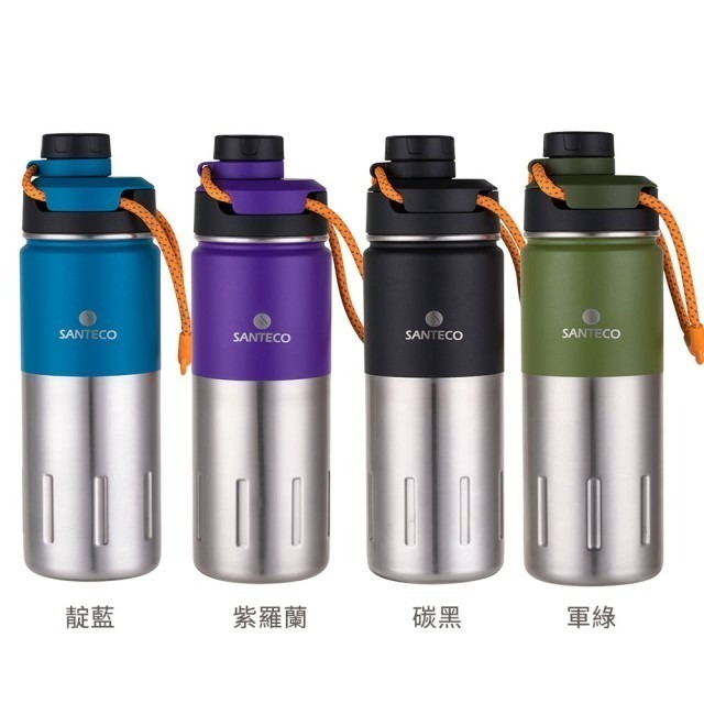 Santeco 野趣探索系列 K2 不鏽鋼保溫瓶 500ml-細節圖7